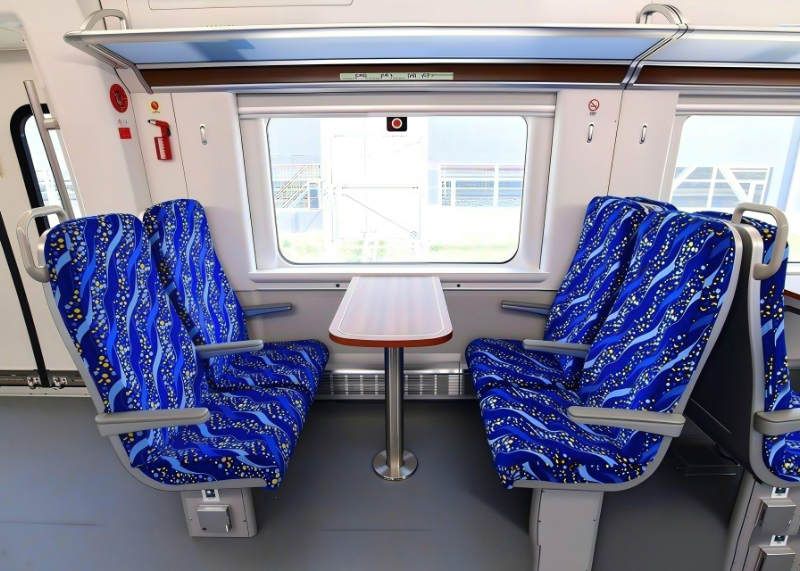 Cabina y ventanas para pasajeros